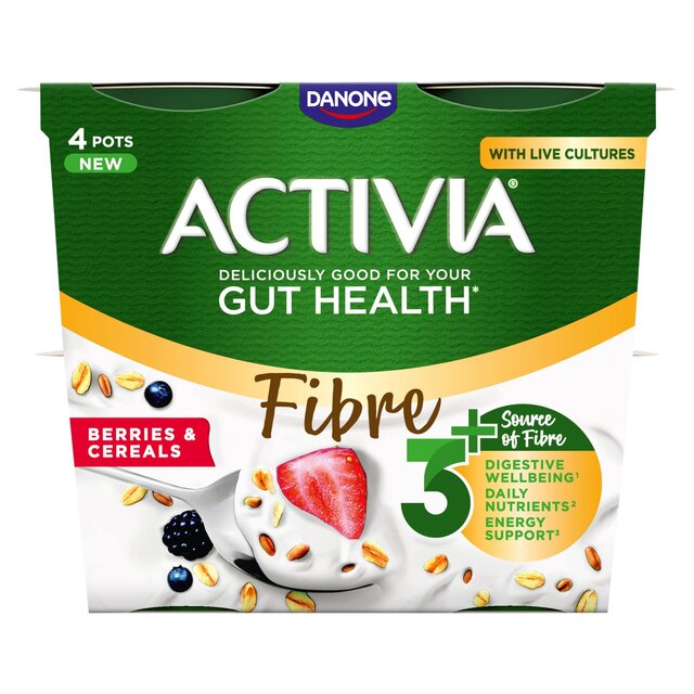 Activia Fibre Berries & Cereals