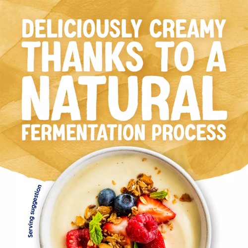 Alpro Gut Health Oats Natural Dairy Free Yoghurt Alternative thumbnail 2