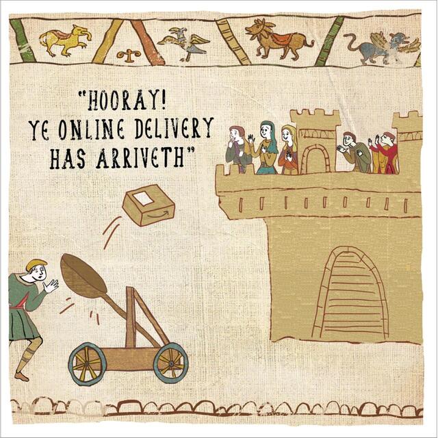 Hysterical Histories Blank Card