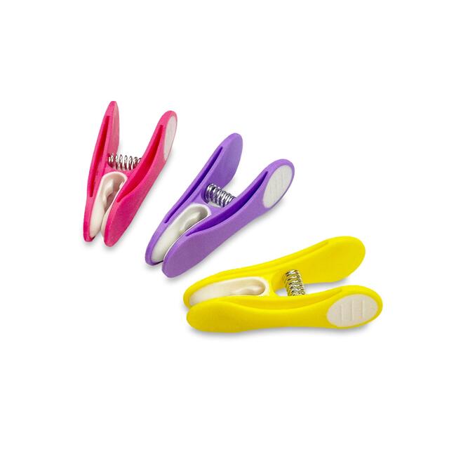 Addis Ultra Hold Tight Clothes Pegs with Soft Grip, Mixed Colours thumbnail 3
