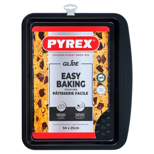 Pyrex Glide Baking Tray, 34x25cm