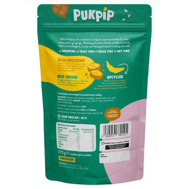 Pukpip Banana Bites Dipped In Peanut Butter thumbnail 2