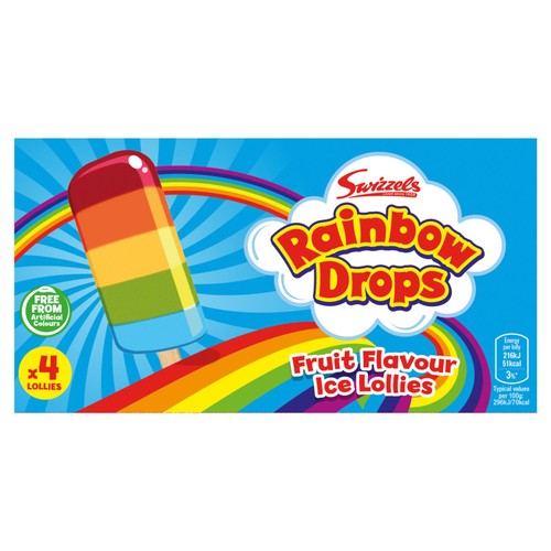 Swizzels Rainbow Drops Lollies
