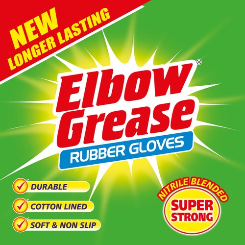 Elbow Grease Super Strong Rubber Glove Medium thumbnail 3