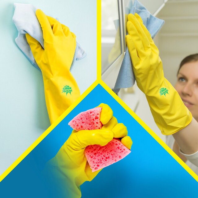 Elbow Grease Super Strong Rubber Glove Medium thumbnail 5