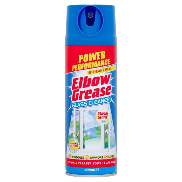 Elbow Grease Glass Cleaner Aerosol