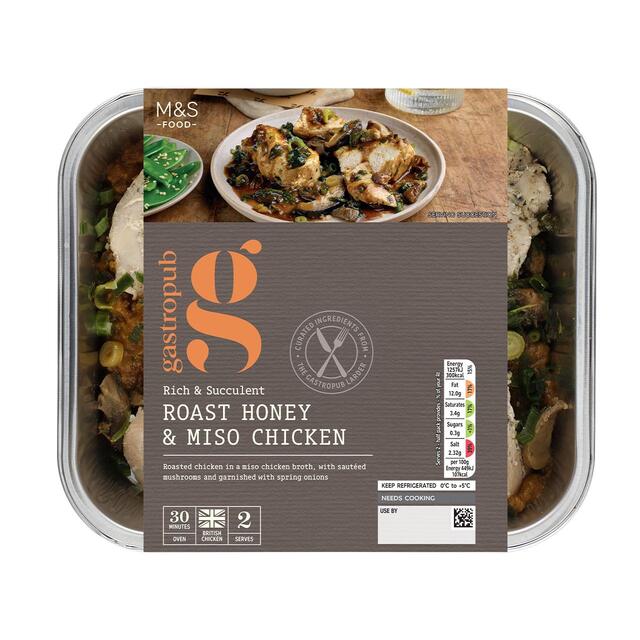 M&S Gastropub Roast Honey & Miso Chicken thumbnail 2
