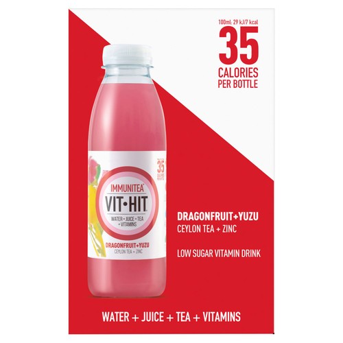 VITHIT Dragonfruit & Yuzu Vitamin Drink thumbnail 2
