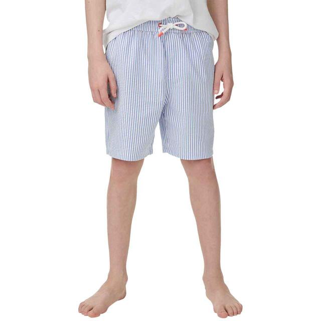 M&S Stripe Swim Short 7-11 Years, Blue Mix thumbnail 2