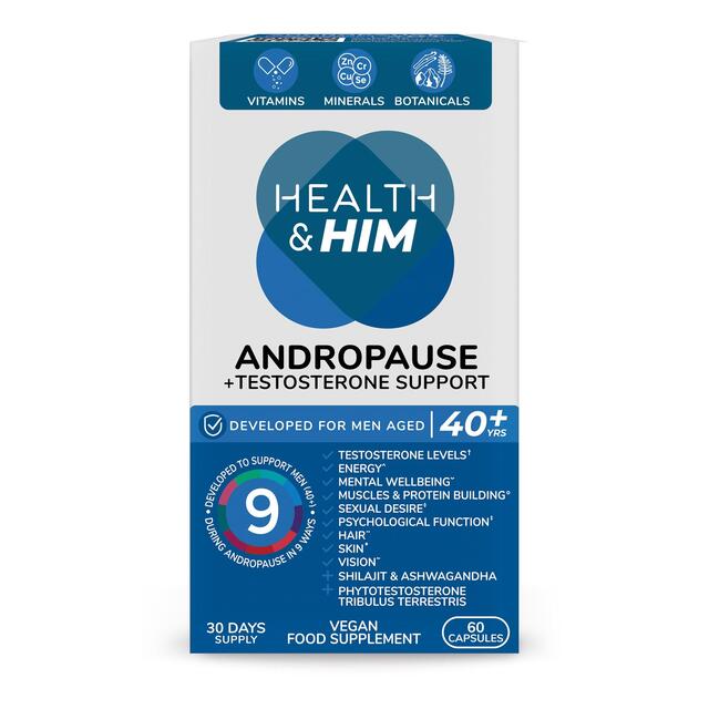 Health & Him Andropause 40+ Multi-Nutrient Supplement