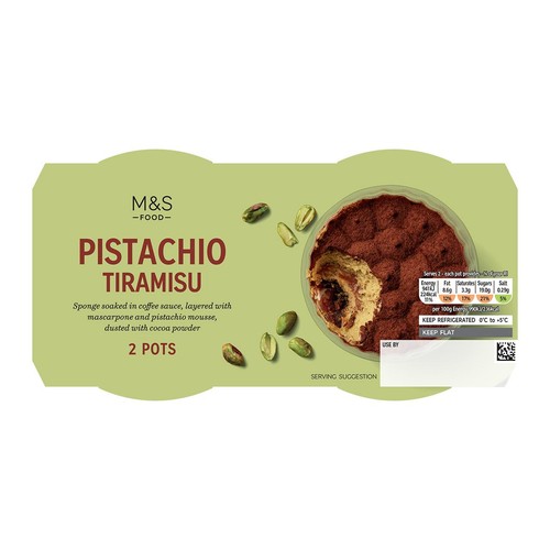 M&S Pistachio Tiramisu thumbnail 2