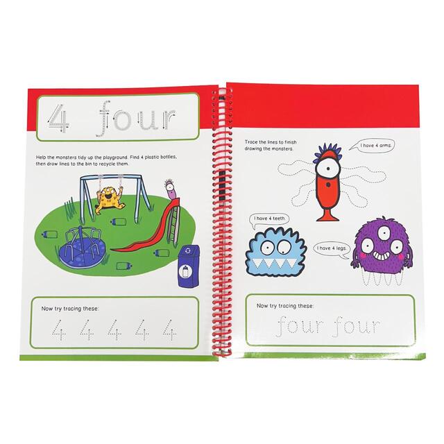 Igloobooks Help with Homework - My First 123 Wipe-clean Activity Book thumbnail 2