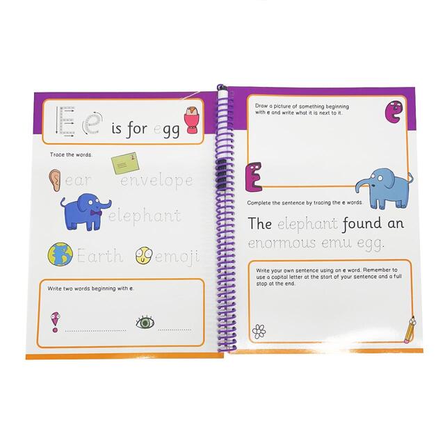 Igloobooks Help with Homework - Early English Wipe-clean Activity Book thumbnail 2