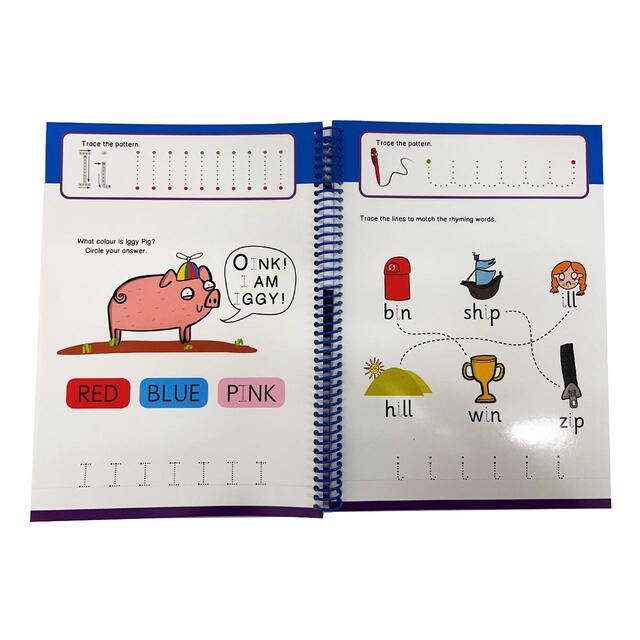 Igloobooks Help with Homework - My First ABC Wipe-clean Activity Book thumbnail 2