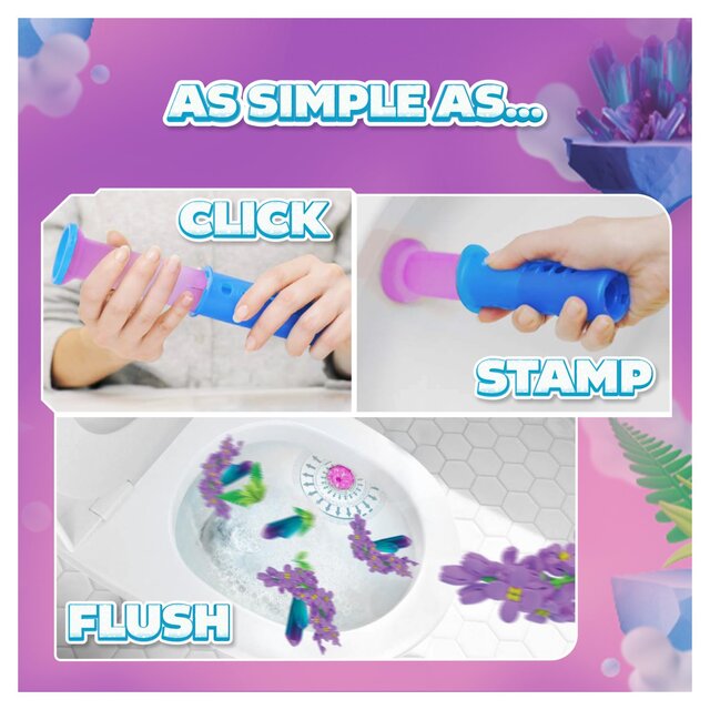 Duck Toilet Fresh Discs Holder Virtual Violet 36ml thumbnail 6