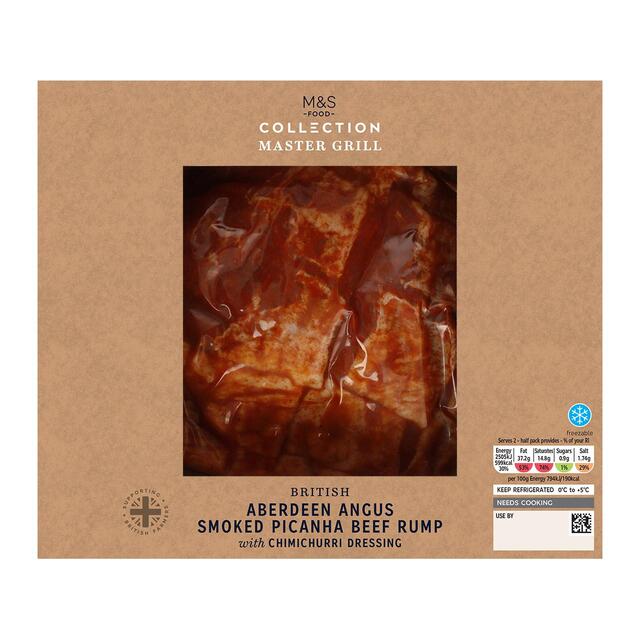 M&S Collection Master Grill Aberdeen Angus Smoked Picanha Beef Rump thumbnail 2