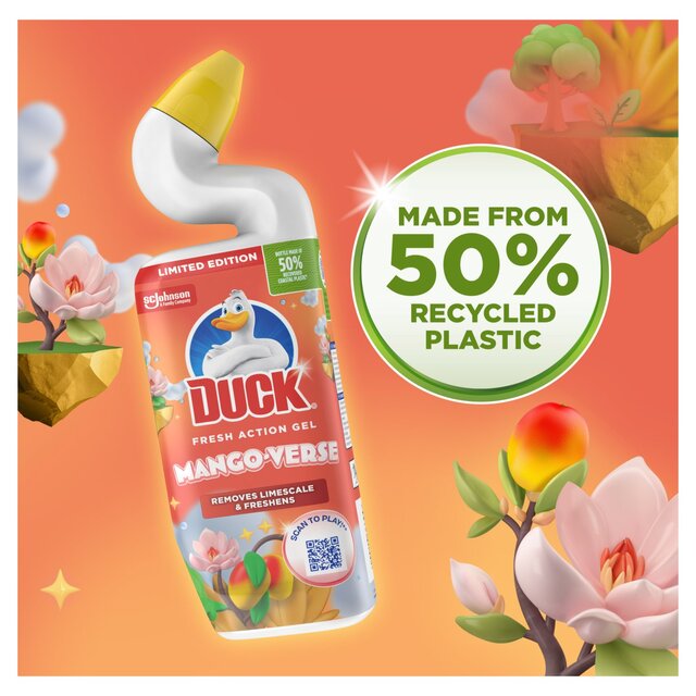 Duck Deep Action Gel Toilet Liquid Mango-Verse thumbnail 3