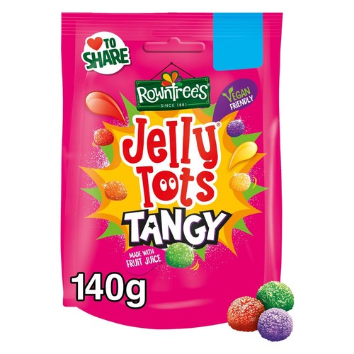 Rowntree's Jelly Tots Tangy Pouch