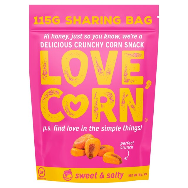 LOVE CORN Sweet & Salty Crunchy Corn 115g