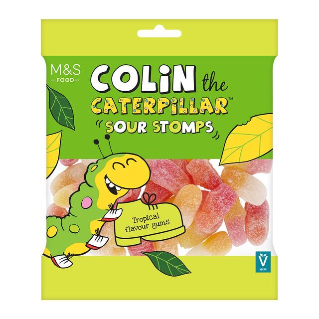M&S Colin The Caterpillar Sour Stomps