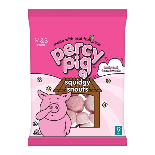 M&S Percy Pig Squidgy Snouts
