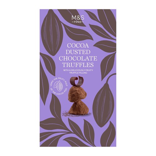 M&S Cocoa Dusted Chocolate Truffles thumbnail 2