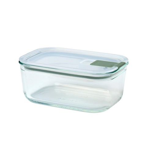 Mepal EasyClip Oven Safe Glass Storage Container 700ml, Nordic Sage
