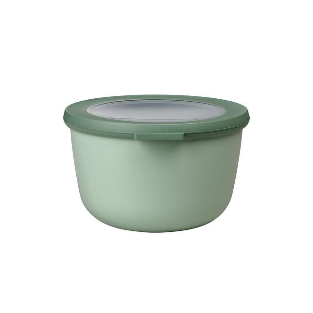 Mepal Cirqula Round Storage Bowl 1000ml, Nordic Sage