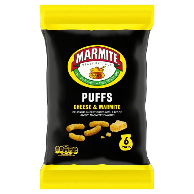Marmite & Cheese Puffs Multipack Snacks