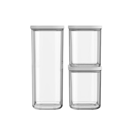 Mepal Modula Storage Container Starter Set 3pcs, White