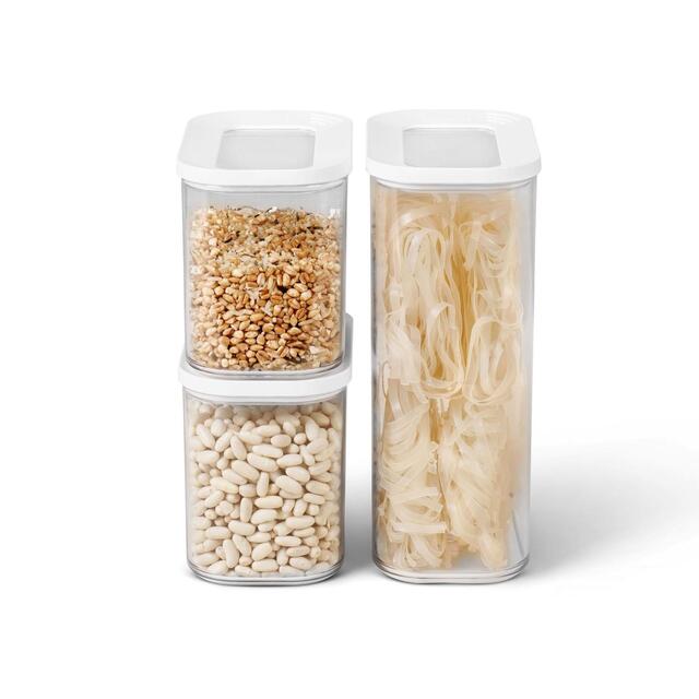 Mepal Modula Storage Container Starter Set 3pcs, White thumbnail 2