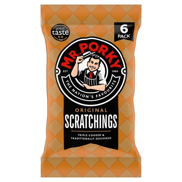 Mr. Porky Original Pork Scratchings Multipack