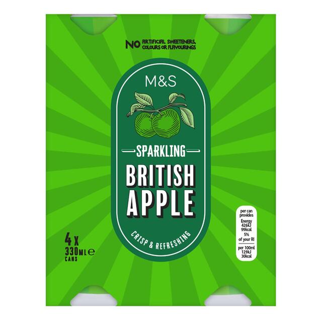 M&S Sparkling Apple Juice thumbnail 2