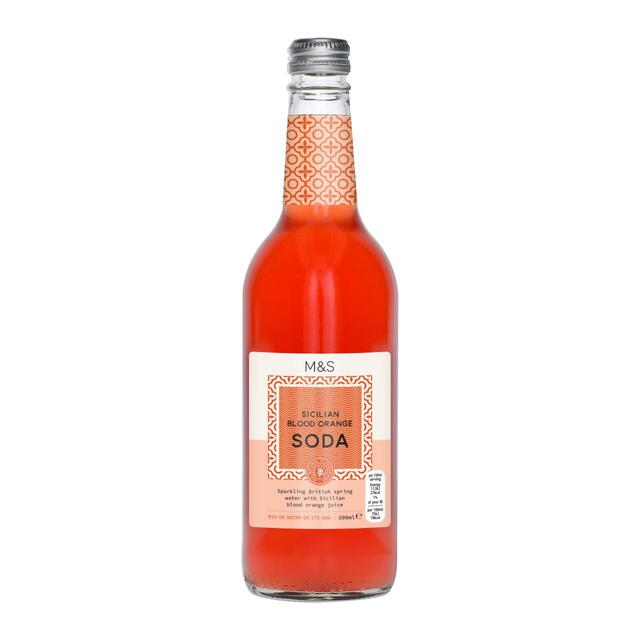 M&S Sicilian Blood Orange Soda thumbnail 2