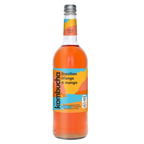 M&S Brazilian Orange & Mango Kombucha thumbnail 2