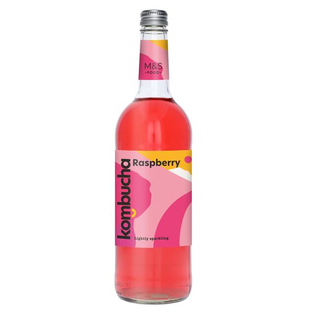M&S Raspberry Kombucha