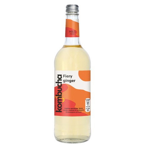 M&S Fiery Ginger Kombucha thumbnail 2