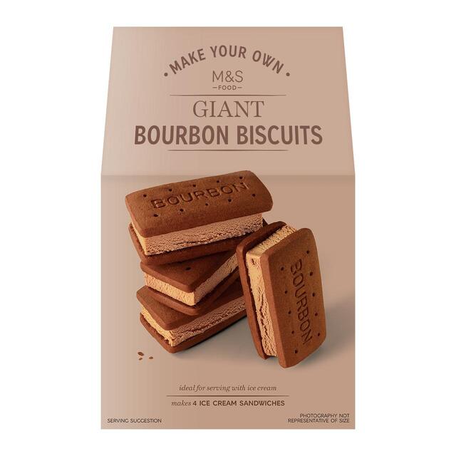 M&S Giant Bourbon Biscuit Make Your Own