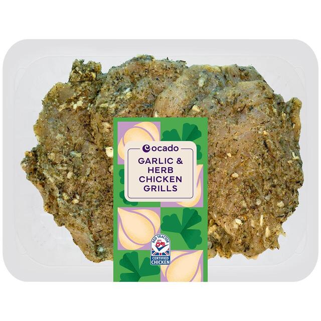 Ocado Garlic and Herb Chicken Grills
