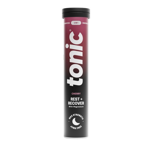 Tonic Health Rest & Recover Effervescent Tablets - Cherry