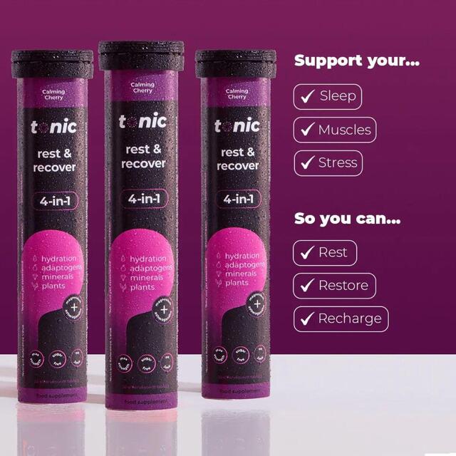 Tonic Health Rest & Recover Effervescent Tablets - Cherry thumbnail 6
