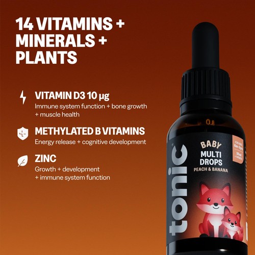 Tonic Health Baby Multivitamin Drops thumbnail 3