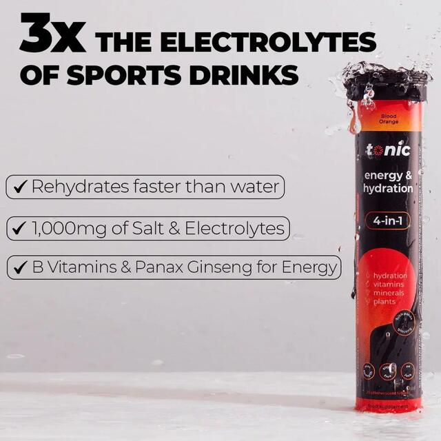 Tonic Health Energy & Hydration Effervescent Tablets thumbnail 7
