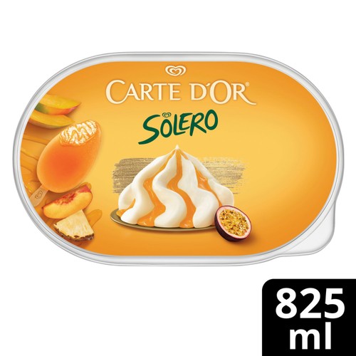 Carte D'Or Solero Exotic Ice Cream Dessert Tub