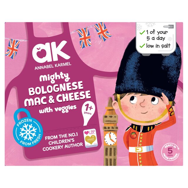 Annabel Karmel Frozen Mighty Bolognese Mac & Cheese
