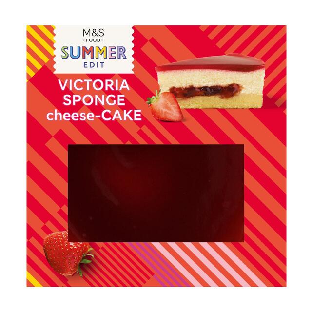 M&S Victoria Sponge Cheese-Cake