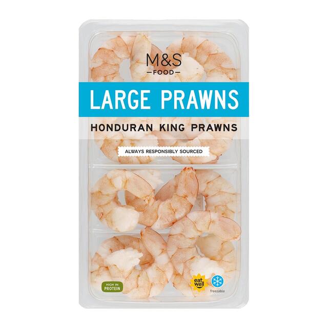 M&S Large Honduran King Prawns