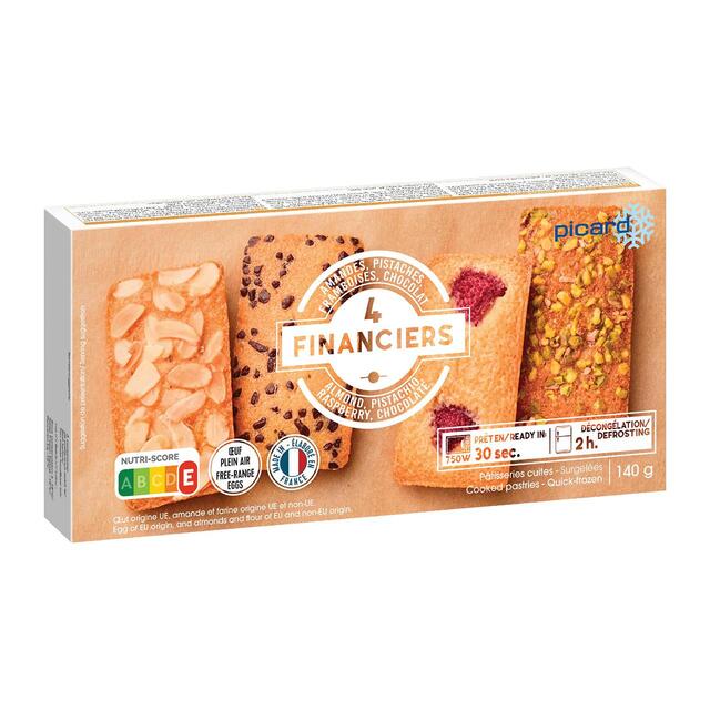 Picard French Financiers cakes 4 Flavours