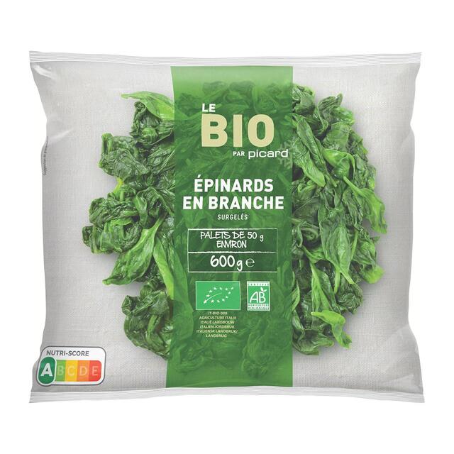 Picard Organic Spinach Leaves