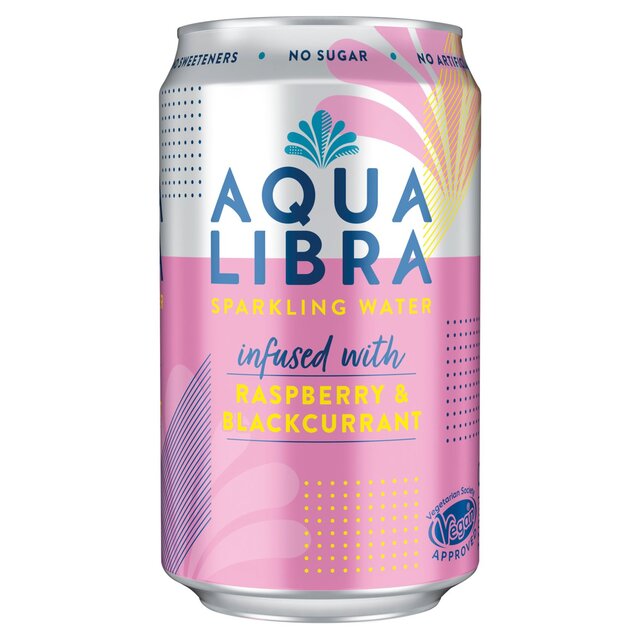 Aqua Libra Raspberry & Blackcurrant Infused Sparkling Water thumbnail 2